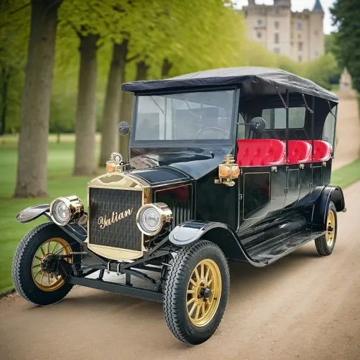 Classic Vintage Electric Golf Cart