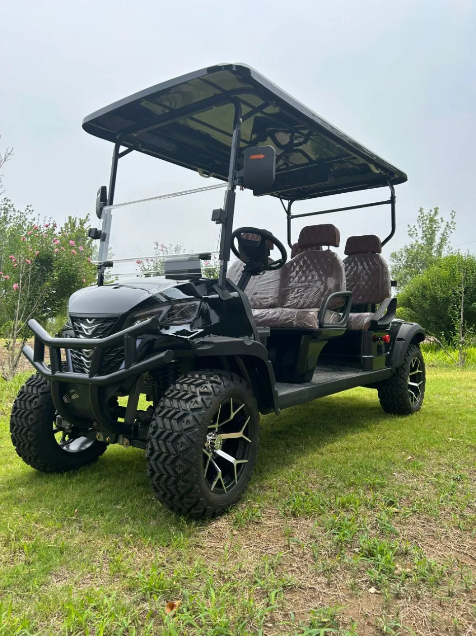 Electric 4 Seater for Hotel Airport with Folded Seat Golf Cart