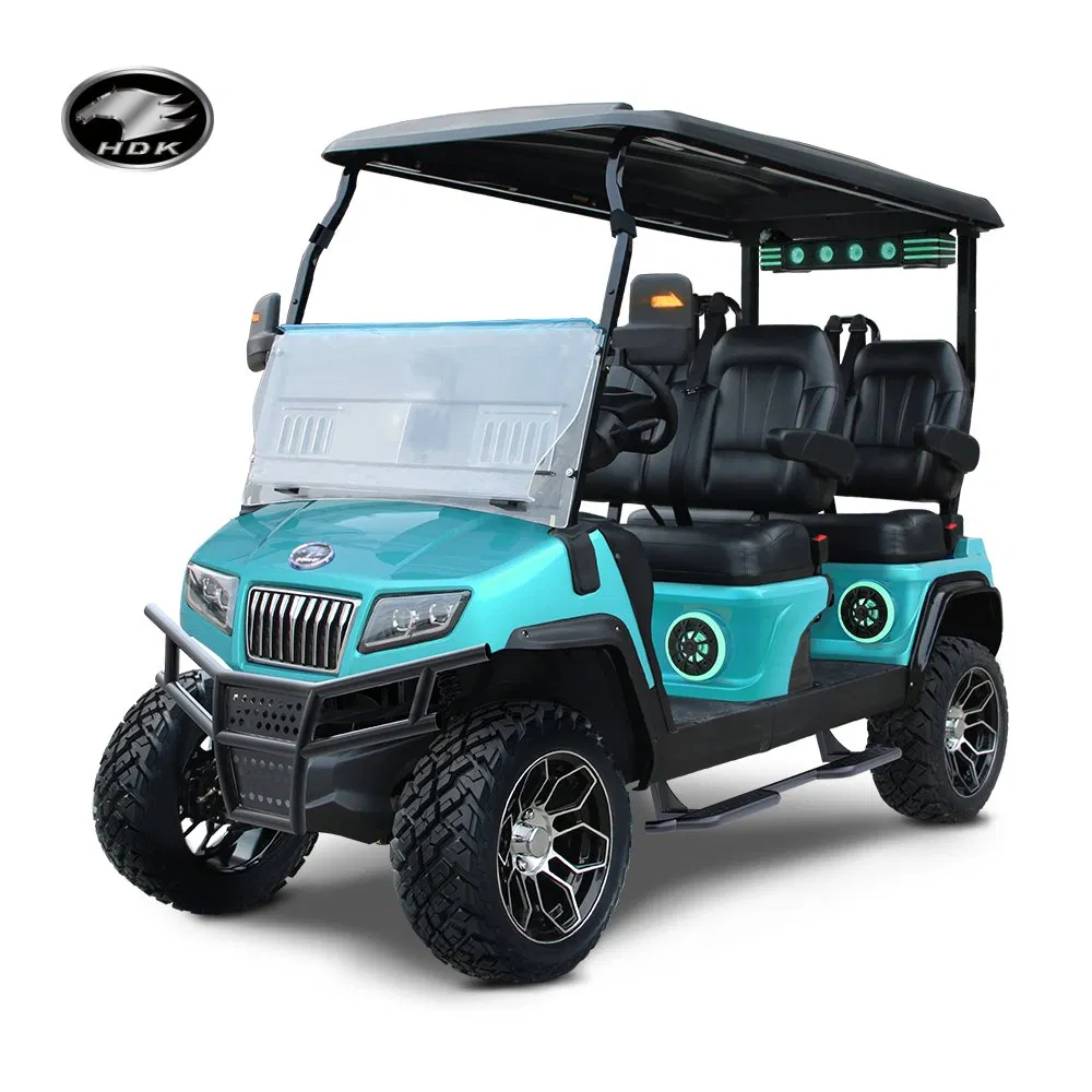 Factory New Hdk Evolution Electric Lithium Battery D5 4 Seater Golf Cart