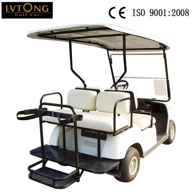 48V Battery Operated Legal Driving Golf Buggy Electric 4 Person Hunting Golf Carts for Sale (LT_A2+2)