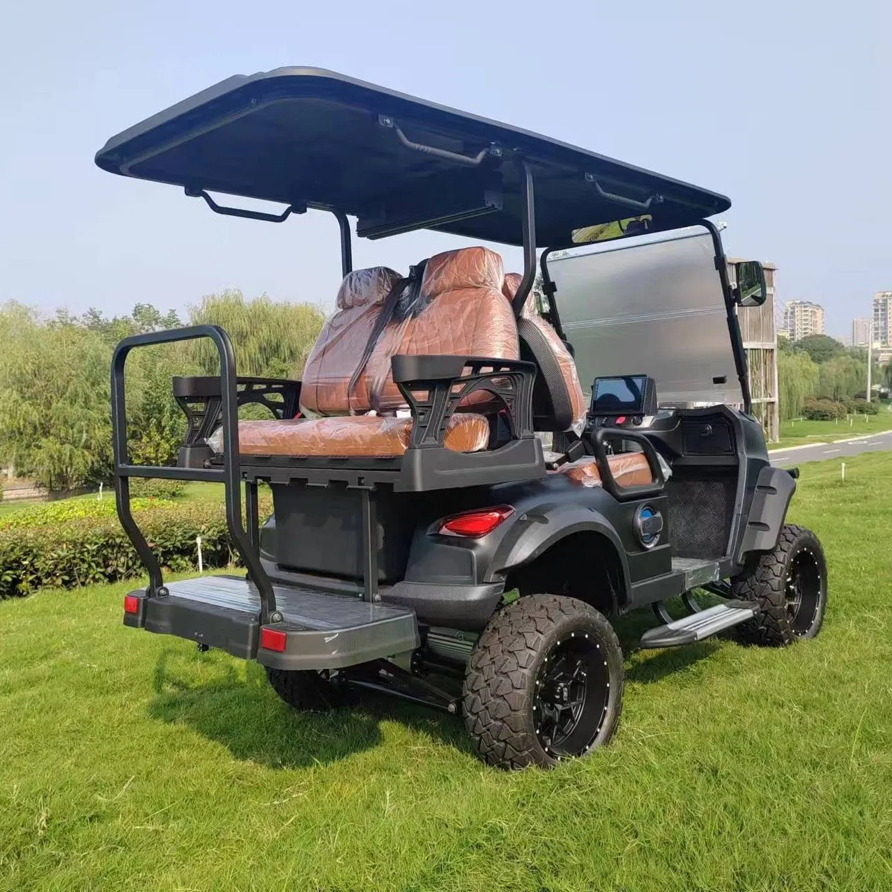 Factory New Export Electric Cart Golf Course Club 2/4/6/8 Seater off-Road Car Electric Golf Cart