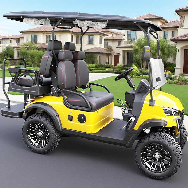 Custom Chinese Wholesale Seater Two Person 4 Seats Buggy Golf Cart Carts Electric Lithium Battery Mini Golf Cart