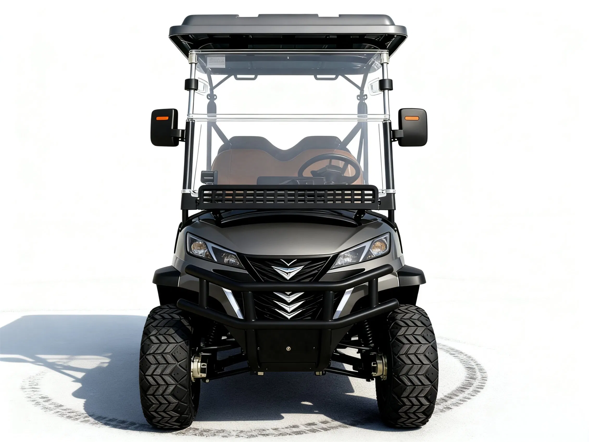 All-Terrain 6-Seater Electric Golf Cart with Waterproof Wiring &amp; Rust-Resistant Frame