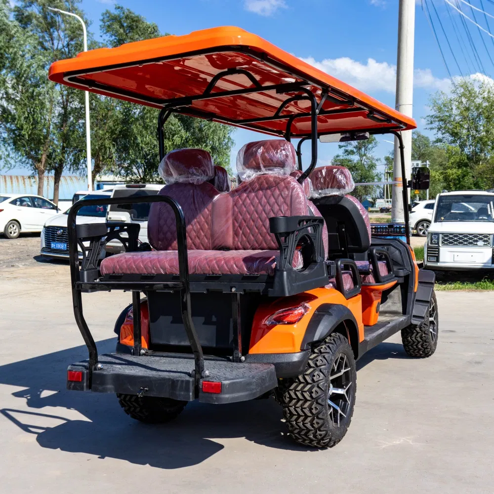 Banpo Automatic Parking 4+2 Seater Solar Panels Folding Electric Golf Cart