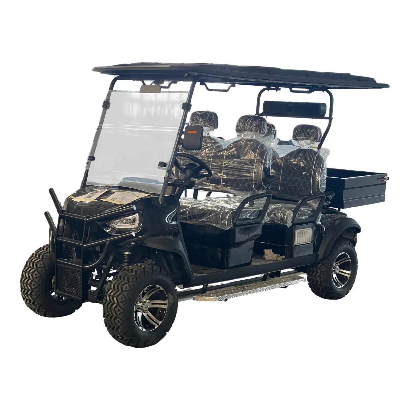 4 Seater Lead Acid Powered with Cargo Gas Golf Cart