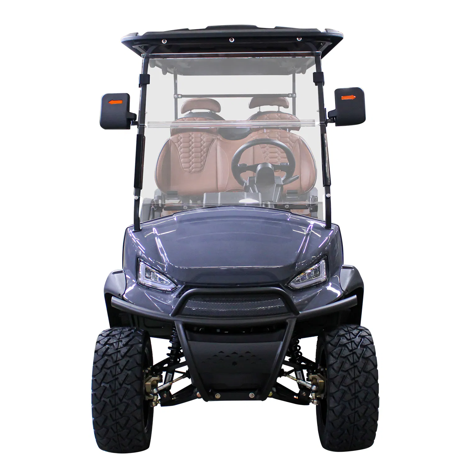 Multifunctional Resort 6 Person Electric Sightseeing Golf Cart