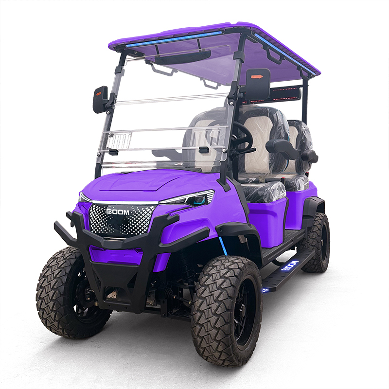Luxury 4-Seater Golf Cart with AC Motor and Lithium Battery