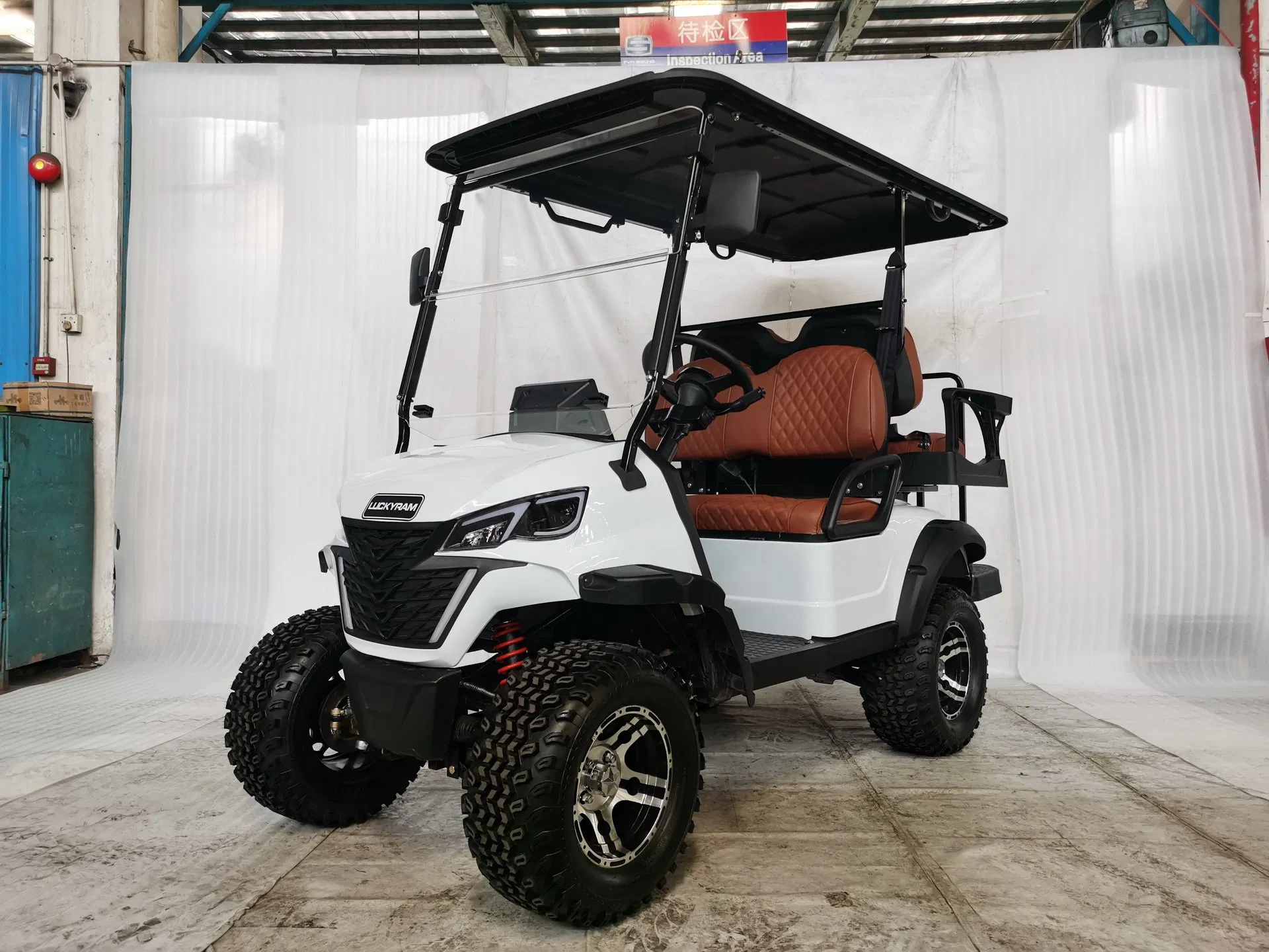 8 Seat Electric Hotel Golf Cart with Cargo Box