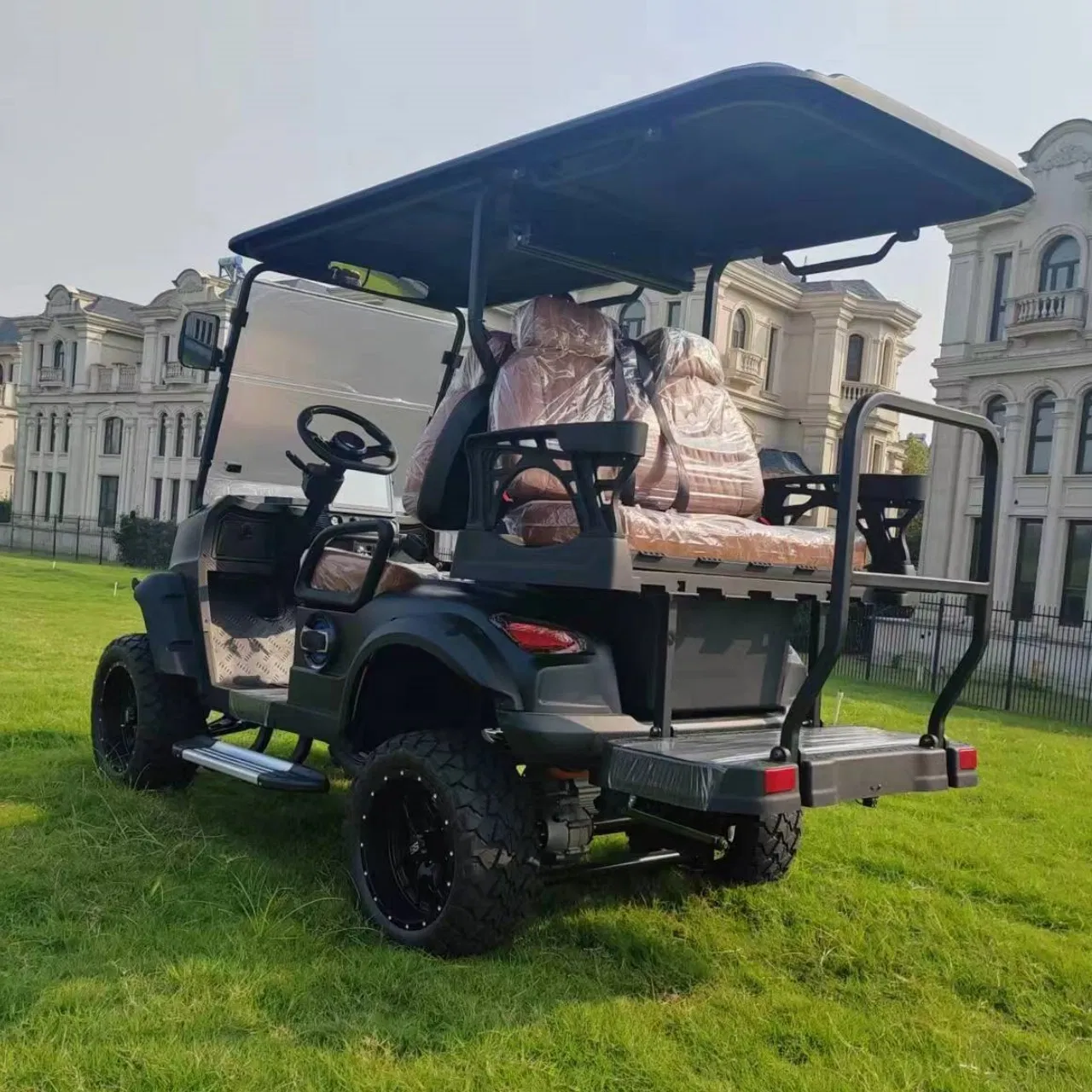 Factory New Export Electric Cart Golf Course Club 2/4/6/8 Seater off-Road Car Electric Golf Cart
