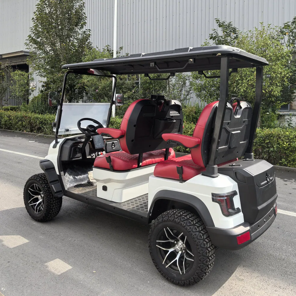 Multifunctional 3040X1300X2150mm 4 Seater Professional Golf Electric Cart for Resort Campsites