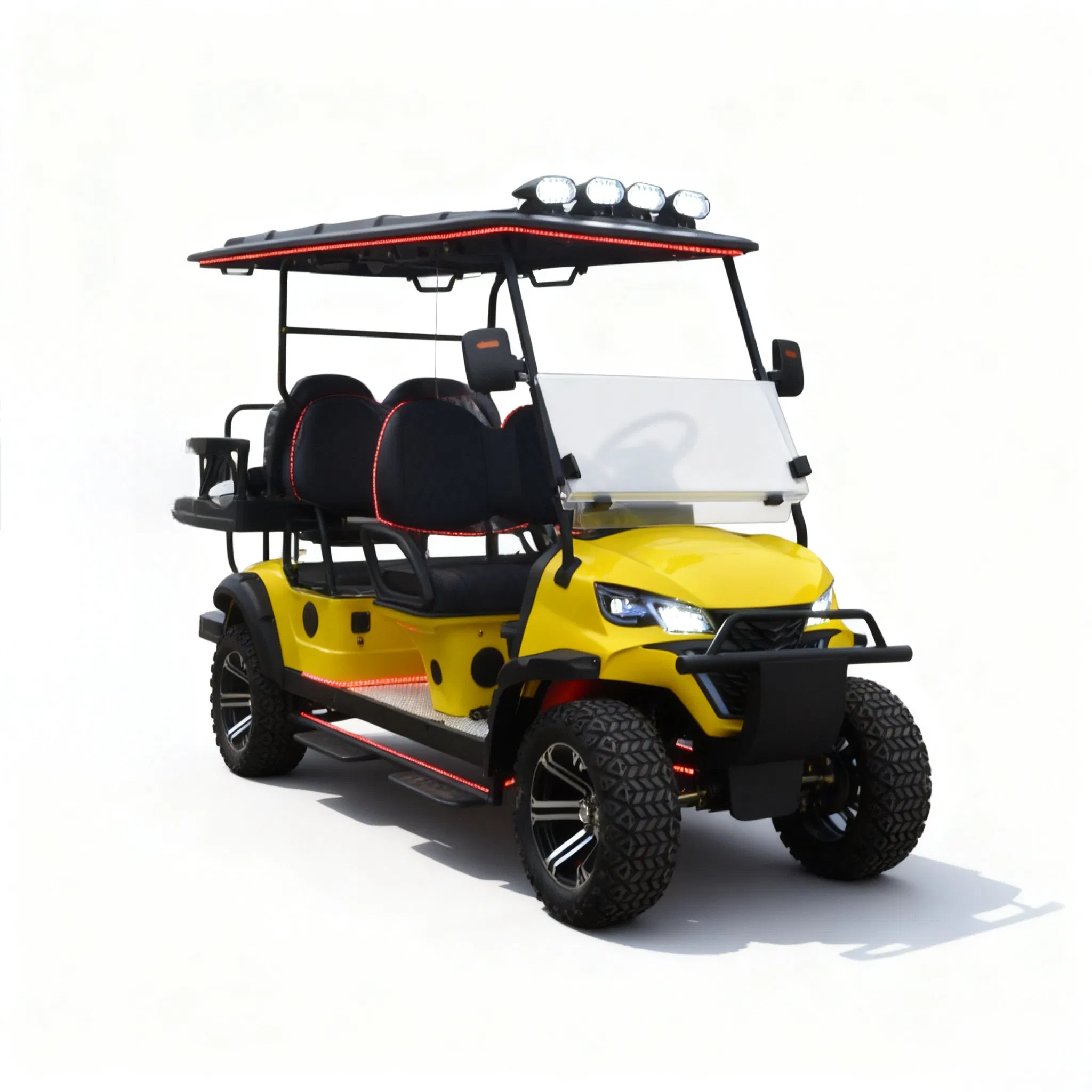 6-Seat Electric Golf Cart for Golf Course Transportation