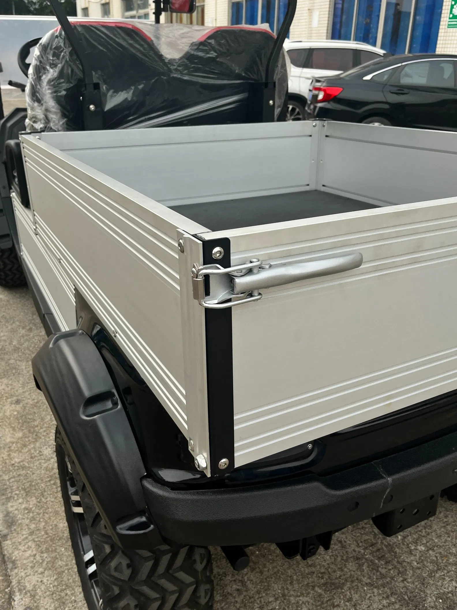 Electric Golf Aluminum Cargo Box Car Utility Cart Electric Freight Car Cargo Cart Golf Cart Hopper