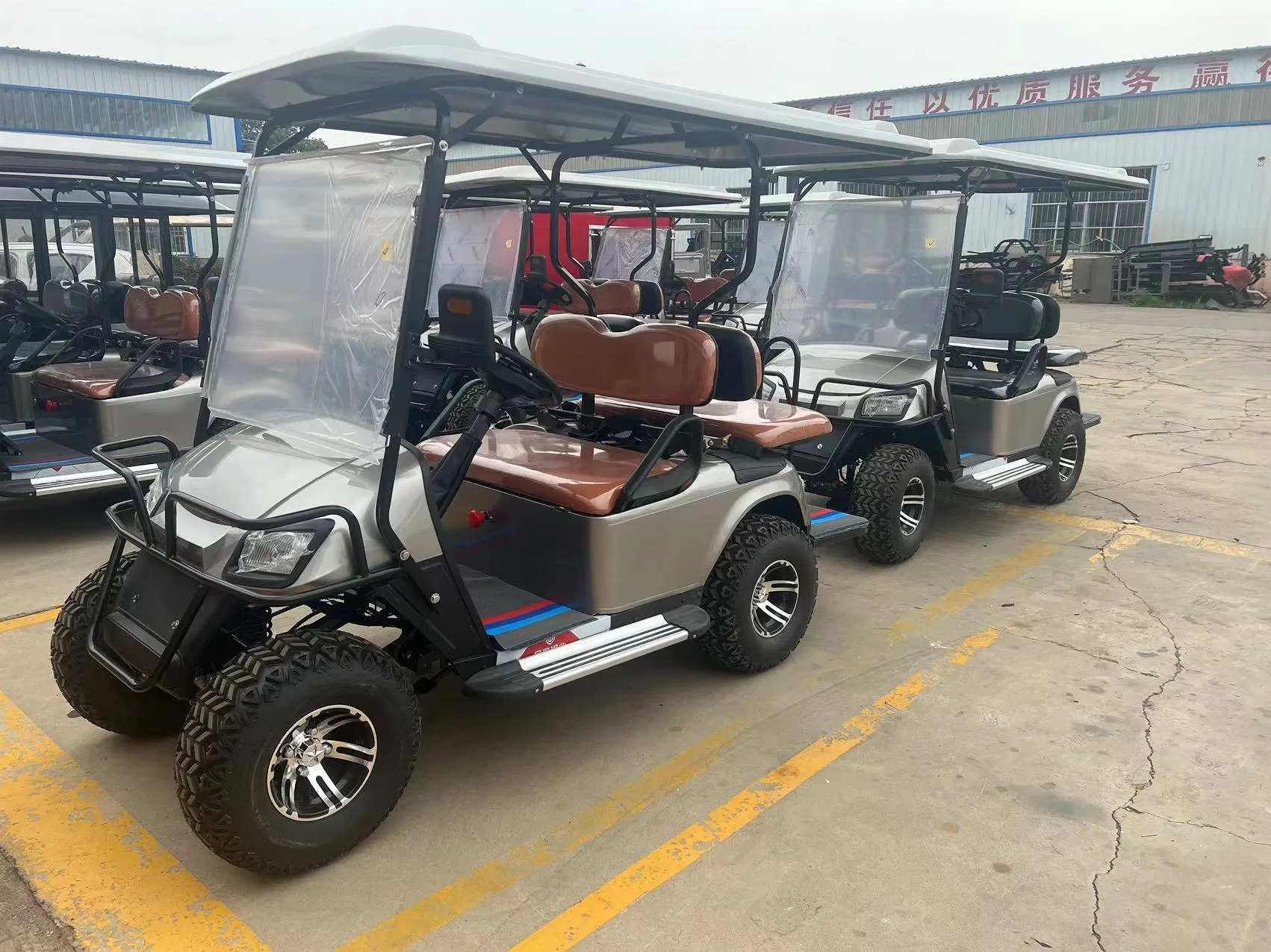 Mini Electric Vehicle Factory Cheap Price 60V 72V5kw AC System Mini Electric Golf Carts Golf Car New Energy Electric Mini Cart