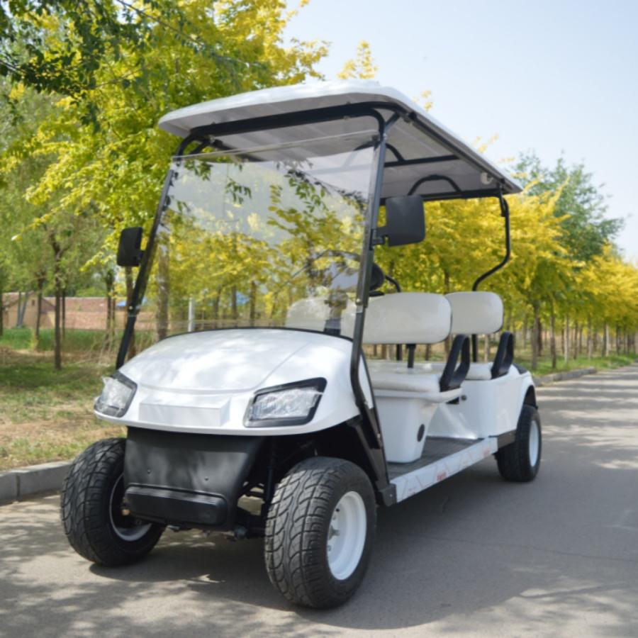 Electric Golf Cart 4 Seater for Resort and Golf Course