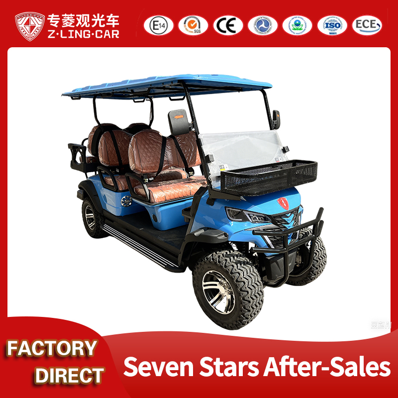 Zlingcar Brand Multi-Purpose Electric Golf Cart with Truck Box Cargo