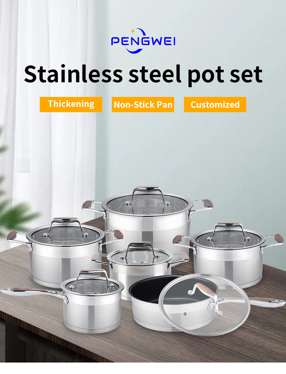 Cookware Set Detail 1