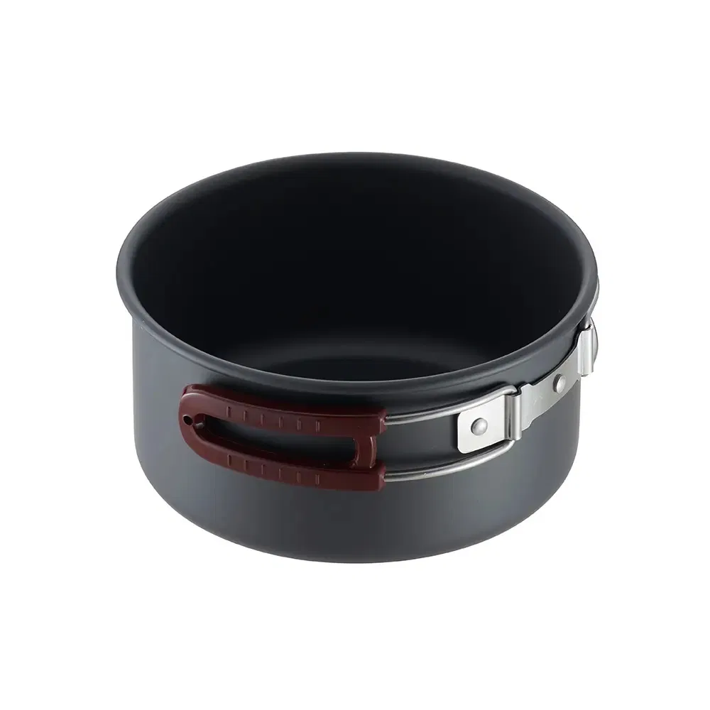 Portable Outdoor Camping Cookware Picnic Travel Hiking Aluminum Cooking Pots Set