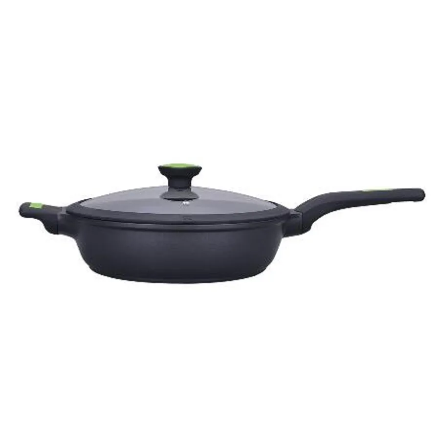 Home Cooking 15 Pieces Kitchen Ware Diecast Aluminum Non Stick Pots and Pans Cookware Set Detail