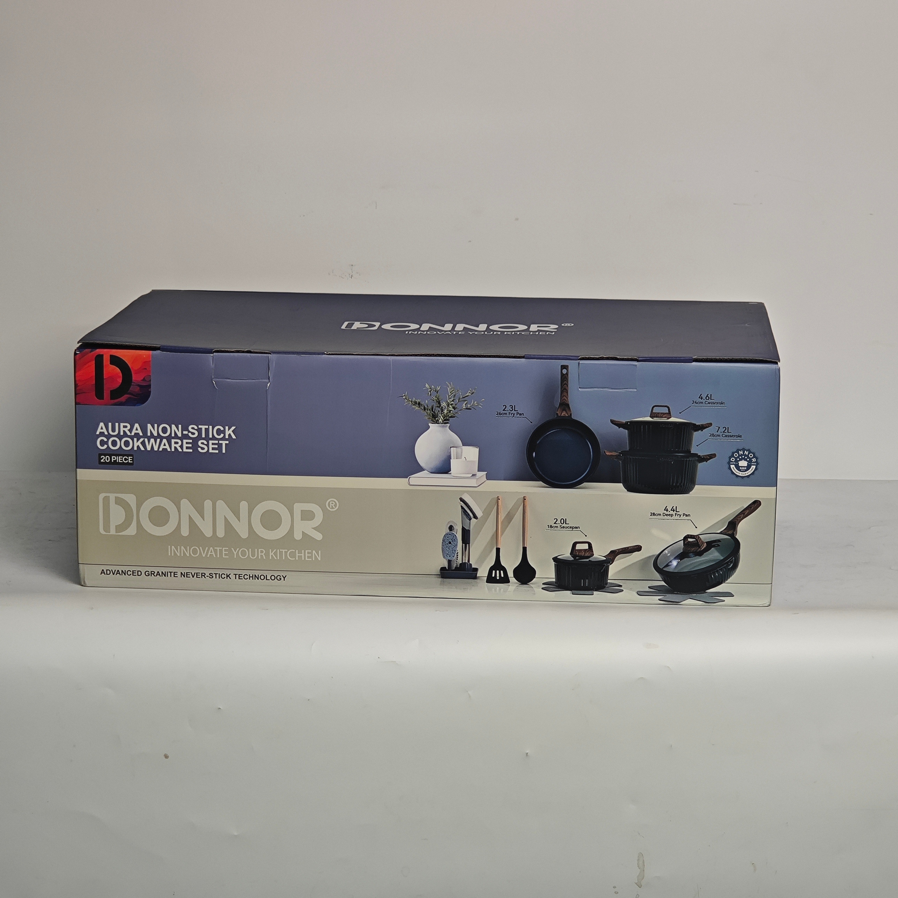 Original Design AR-21pcs Die Cast Aluminum Dishwasher Safe Nonstick Induction Bottom Professional Cookware Set Kitchen