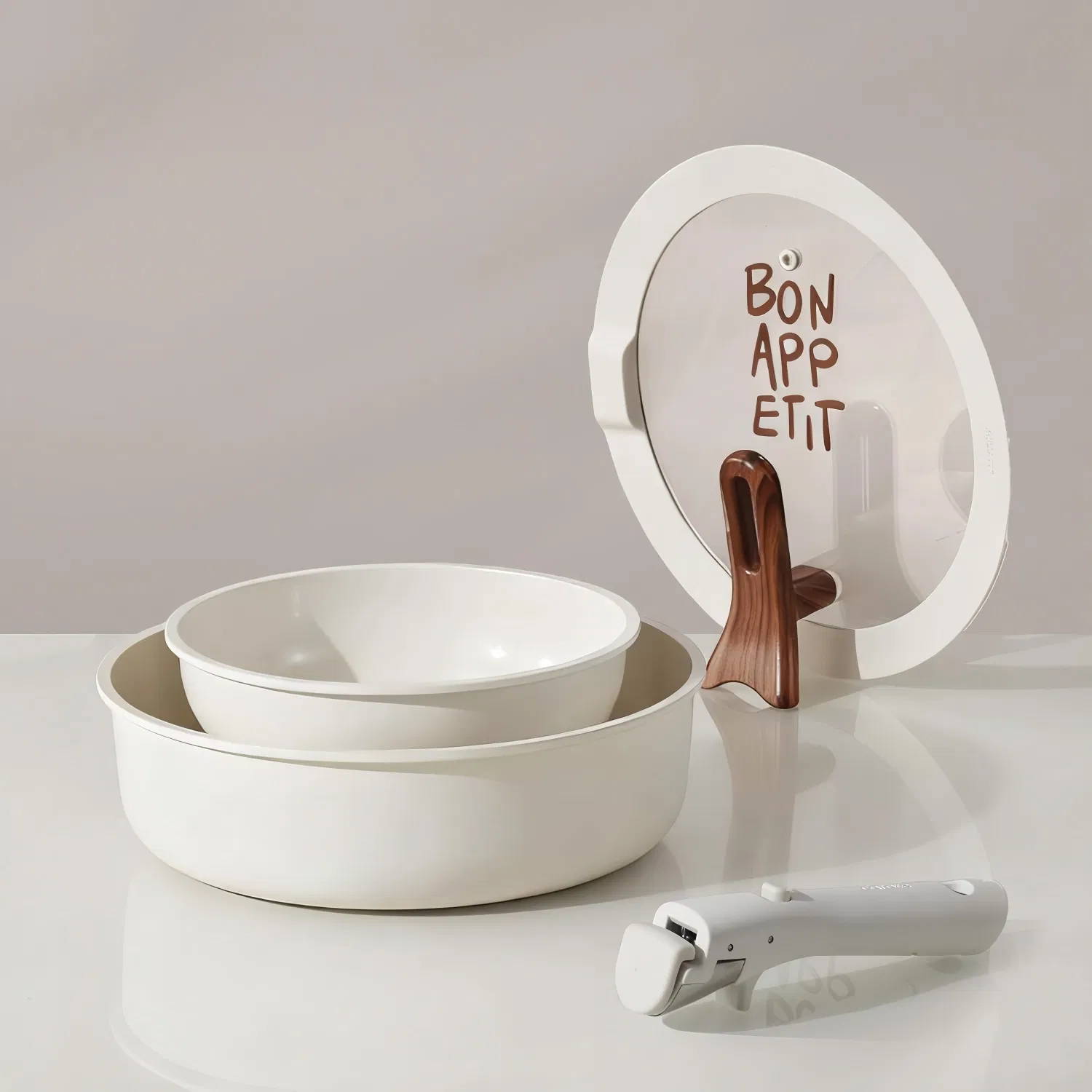Ceramic Pots and Pans Set Details 1