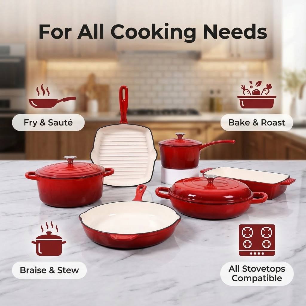 Cast Iron Cookware Set Item 1