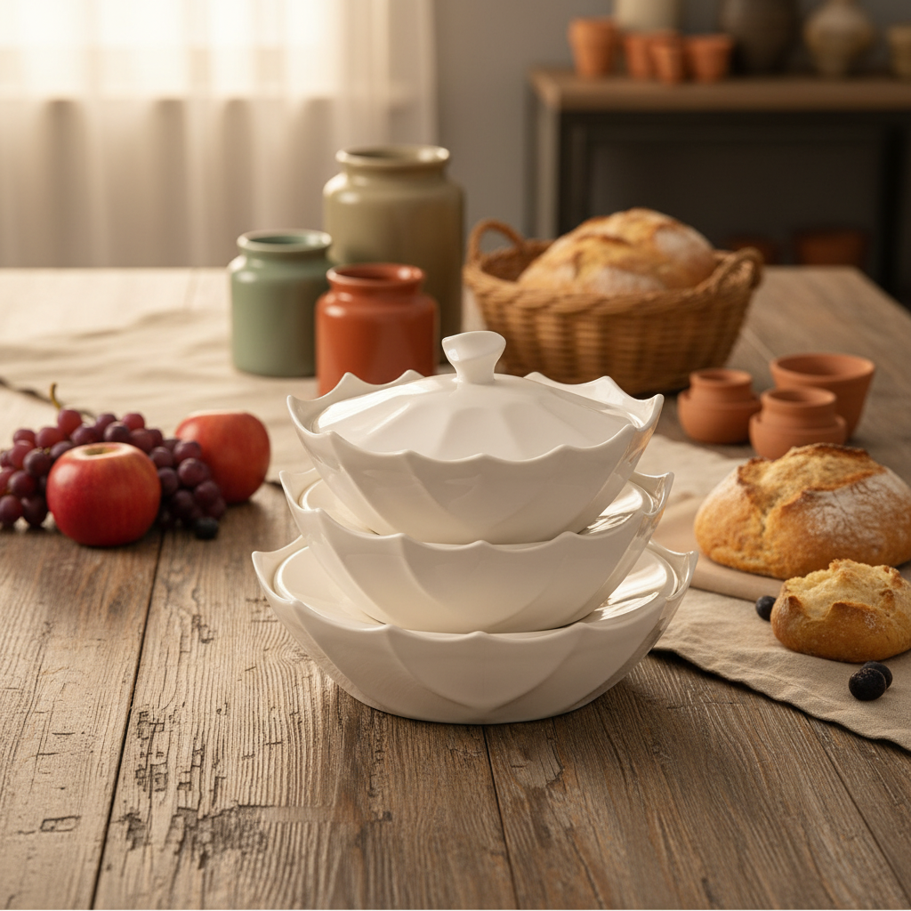 Wholesale Kitchen Soup Stock Pots Sets Non-Stick Ceramic Heat Resistant Dishwasher Safe Large Capacity for Dinnerware Utensils