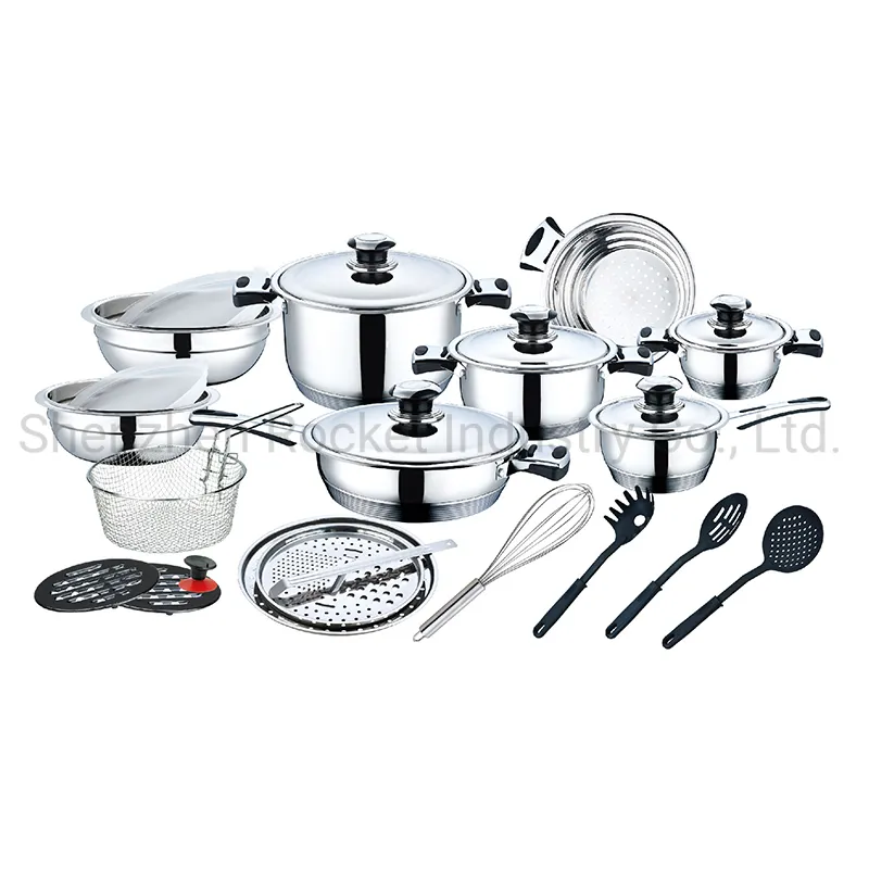 Hard Anodized Diecast Luxury Non Stick Frying Pan 21 Pieces Royal Prestige Cookware Set