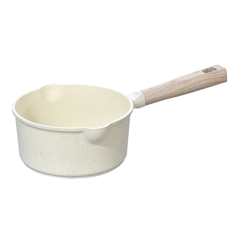 Kitchen 2 Quart Ceramic Saucepan for All Stoves No PTFE