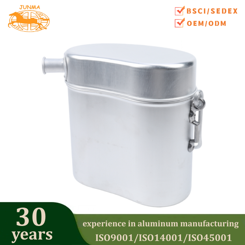 outdoor cookware set 5L aluminium box mess kit Portable Handle All Seasons