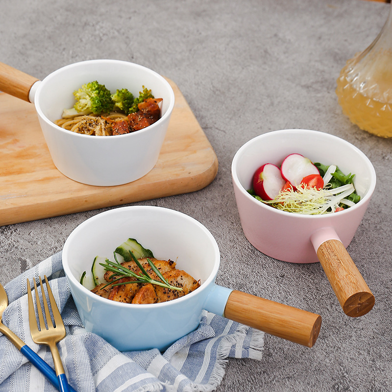 Cute Ceramic Soup Stock Pot Cookware Set Non Stick Ceramic Soup Stock Cooking Pot