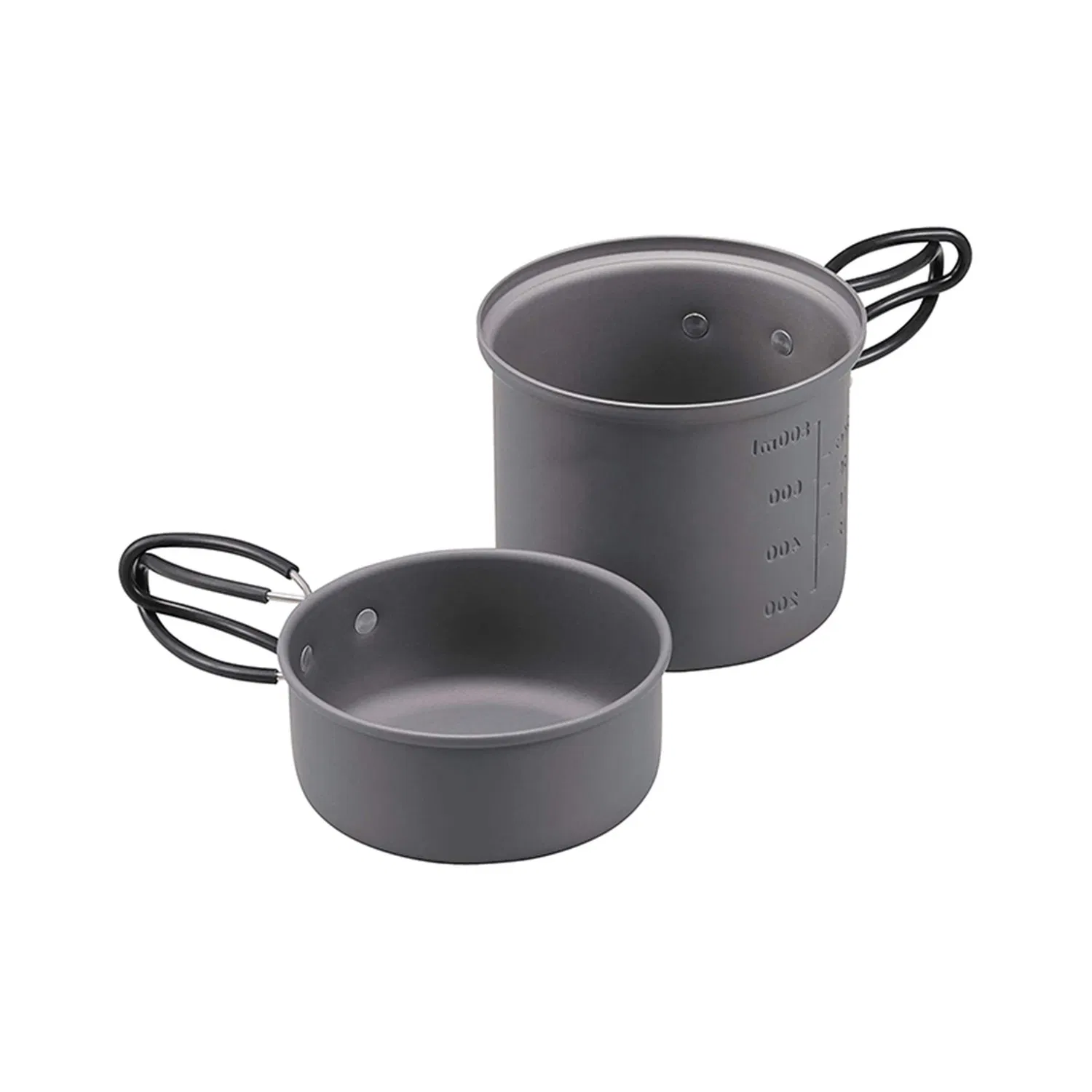 Camping Cooker Set Aluminum Hard Anodized Outdoor Cookware with Storage Bag Wyz16053