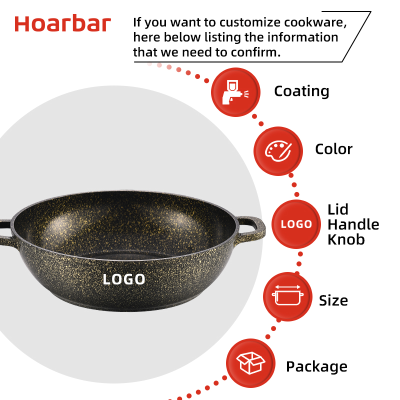 Classic Design Ceramic Stock Pot Set Deep Frying Pan round Set for Soup Cooking &amp; Stock Preparation OEM Deep Frying Pan