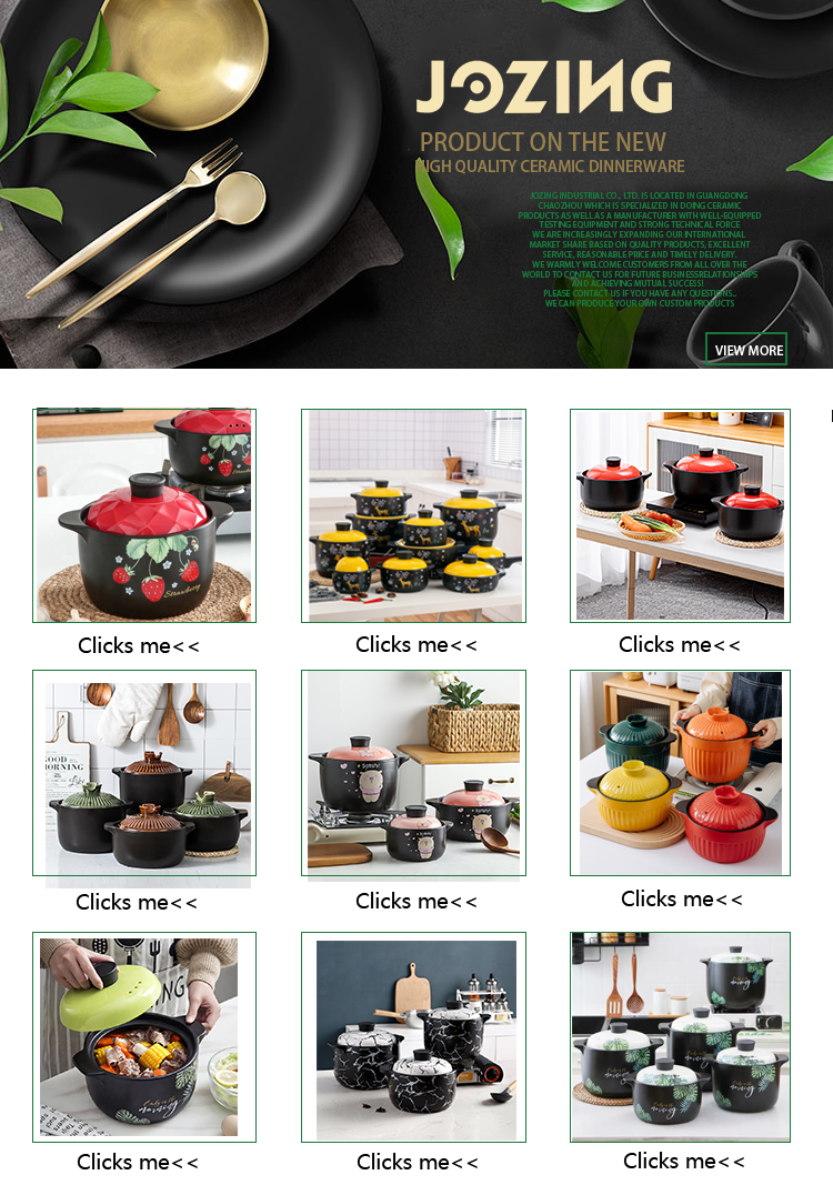 Ceramic Cooking Pot Cookware Set Casseroles And Pots