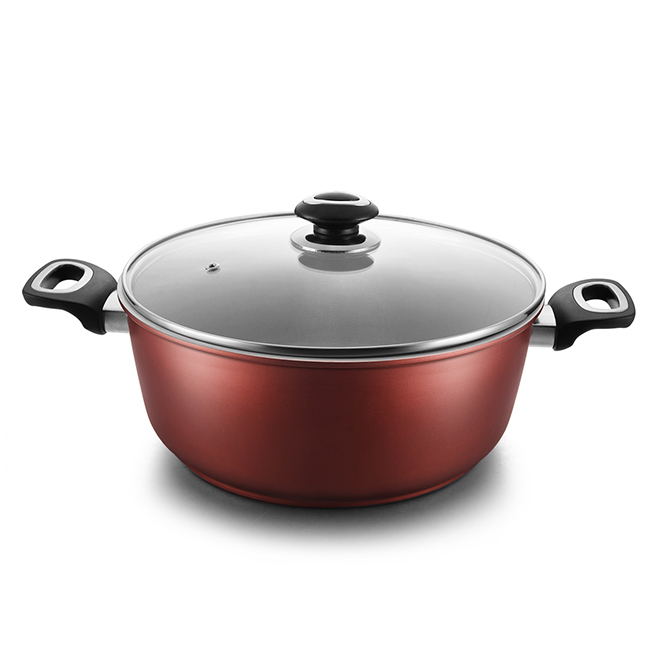 High-quality Ceramic Inner Coating Die-casting Stockpot Soup Pot Cooking Pot Cookware Set