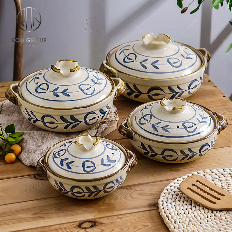 Korean Ceramic Casserole Pot Set for Home Cooking
