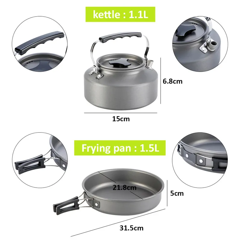 Camping Cookware Detail 4