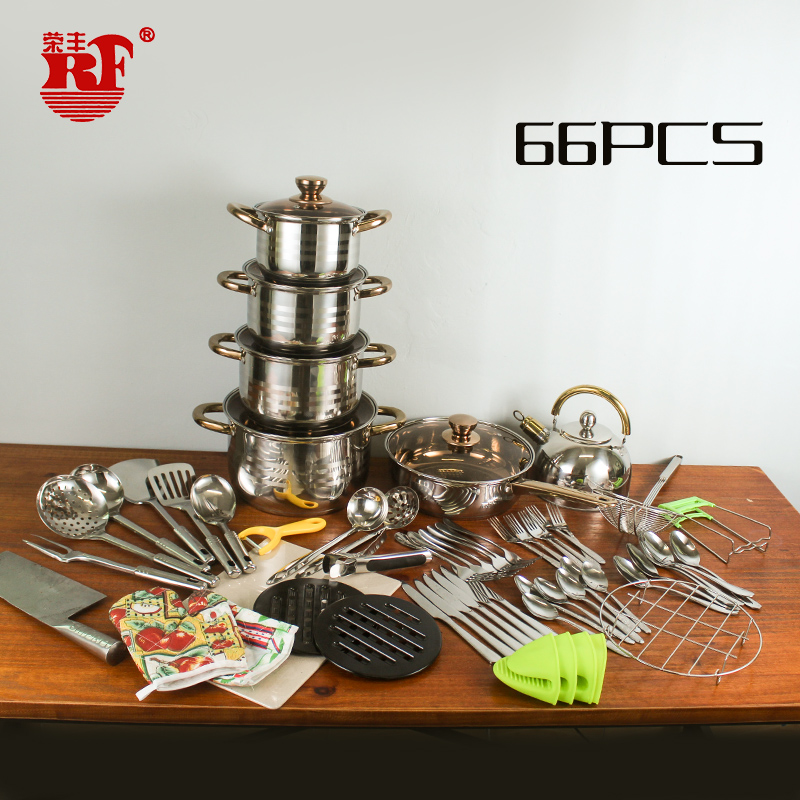 Stainless Steel Cookware Set Detail 1