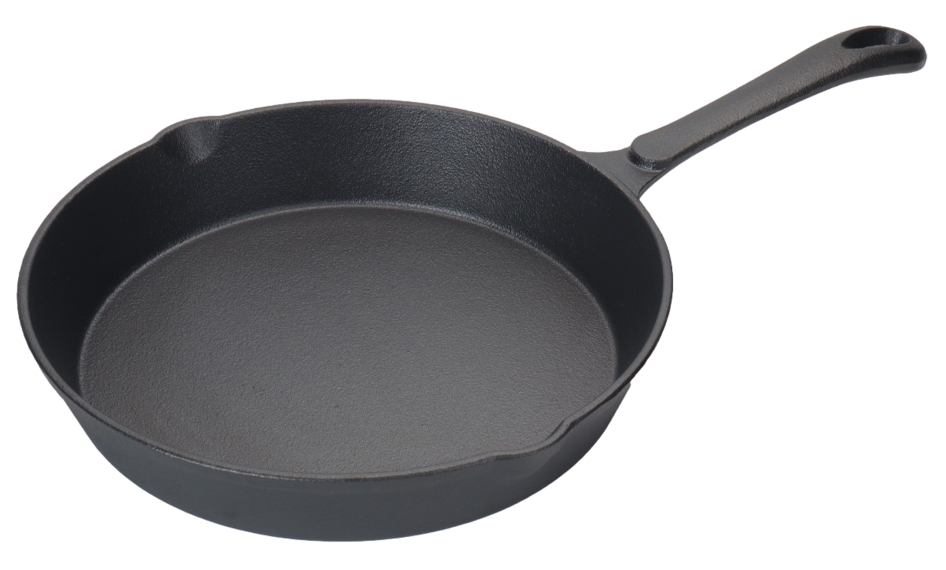 Cast Iron Frying Pan Heavy-Duty Professional Restaurant Chef Quality Cookware Set - for Frying- Saute- Cooking