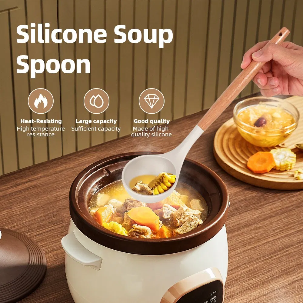 14-Piece Custom Kitchenware Set: Modern Non-Stick & Non-Toxic Cookware with Wood Handles
