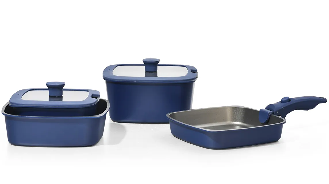 Space-Saving Detachable Handle Cookware Set Detail 5