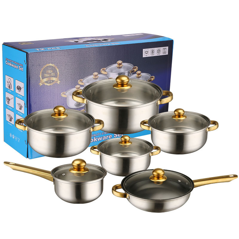 American Amazon Cooks Essentials Non Toxic Stainless Steel Cooking Pot Pink Kitchen Cookware