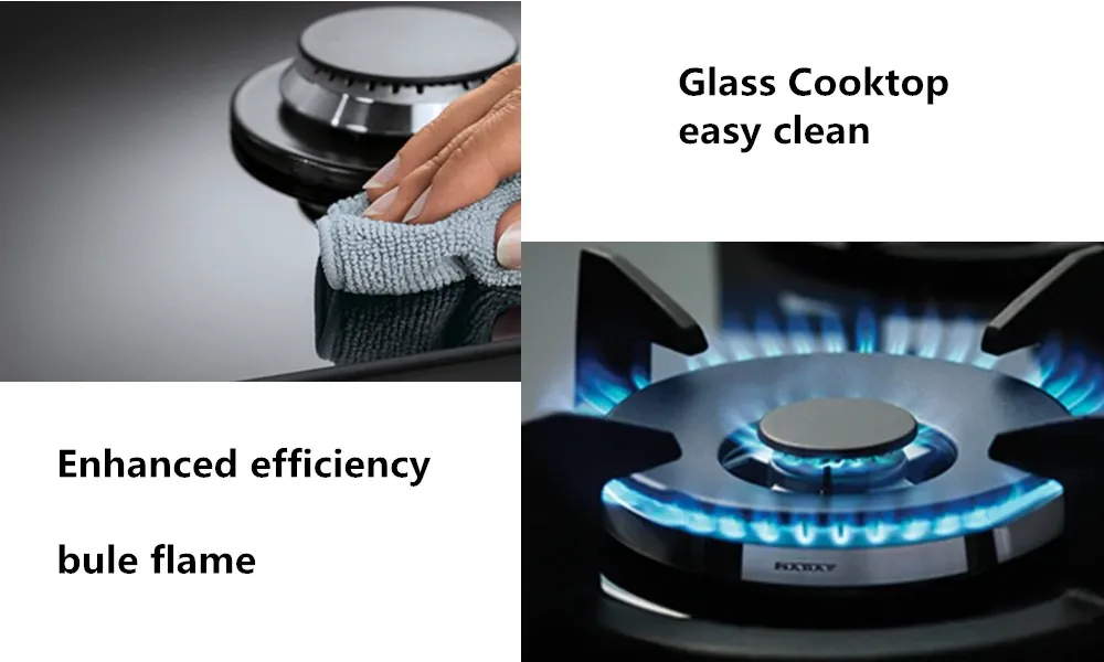 Gas Stove Flame and Cleanliness