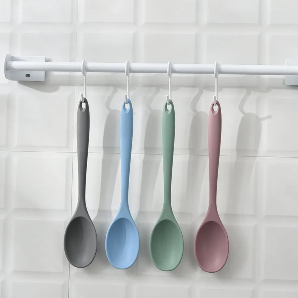 Flexible Non Toxic Silicon Cookware Manufacturing Customizable Easy to Clean Thickened Silicone Cooking Utensils Set
