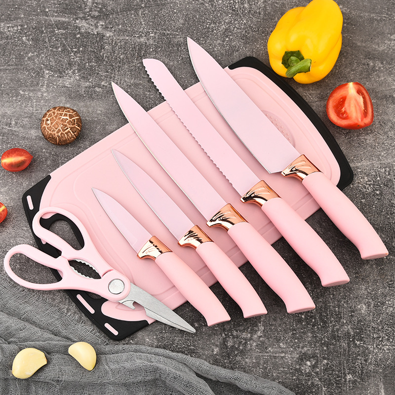 Supply 19PCS Silicone Kitchen Utensils Sets Non Stick Kitchen Cooking Tools Set Kitchenware Set with Chopping Board and Knife