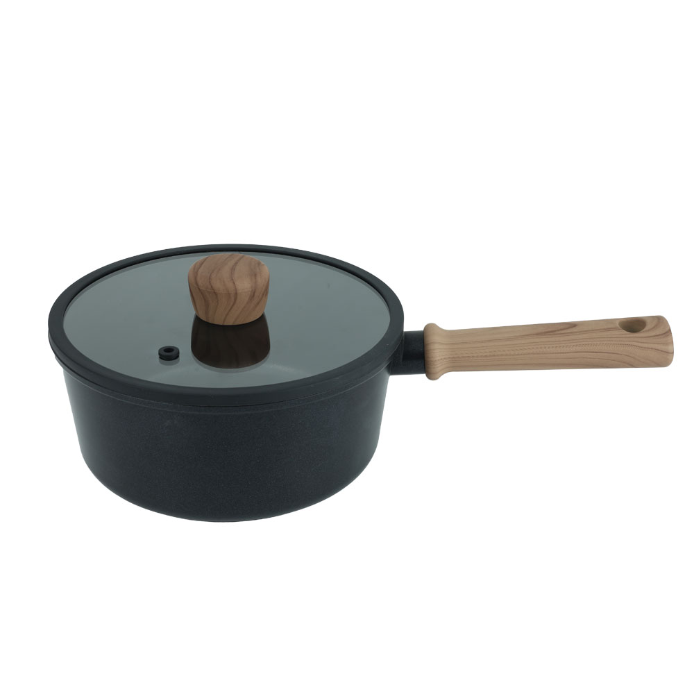 16-piece Cookware Set Scratch-Proof Contemporary Style and Stackable for Storage with Bakelite Handles