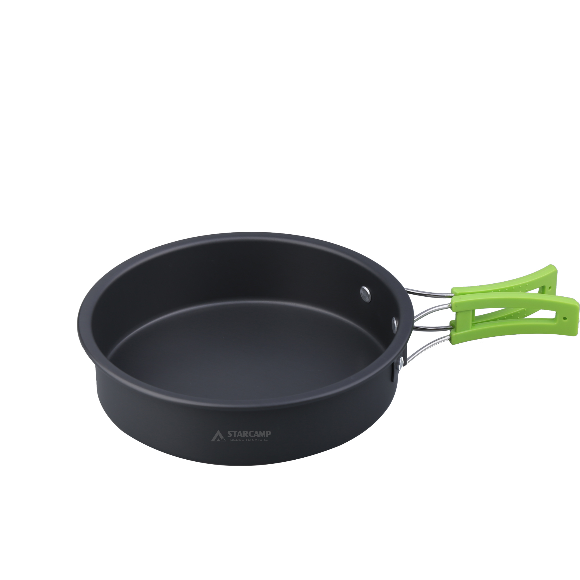 STARCAMP Aluminium Cookware Set For Outdoor Camping Hiking And Backpacking Portable Frying Pans For Outdoor Cooking