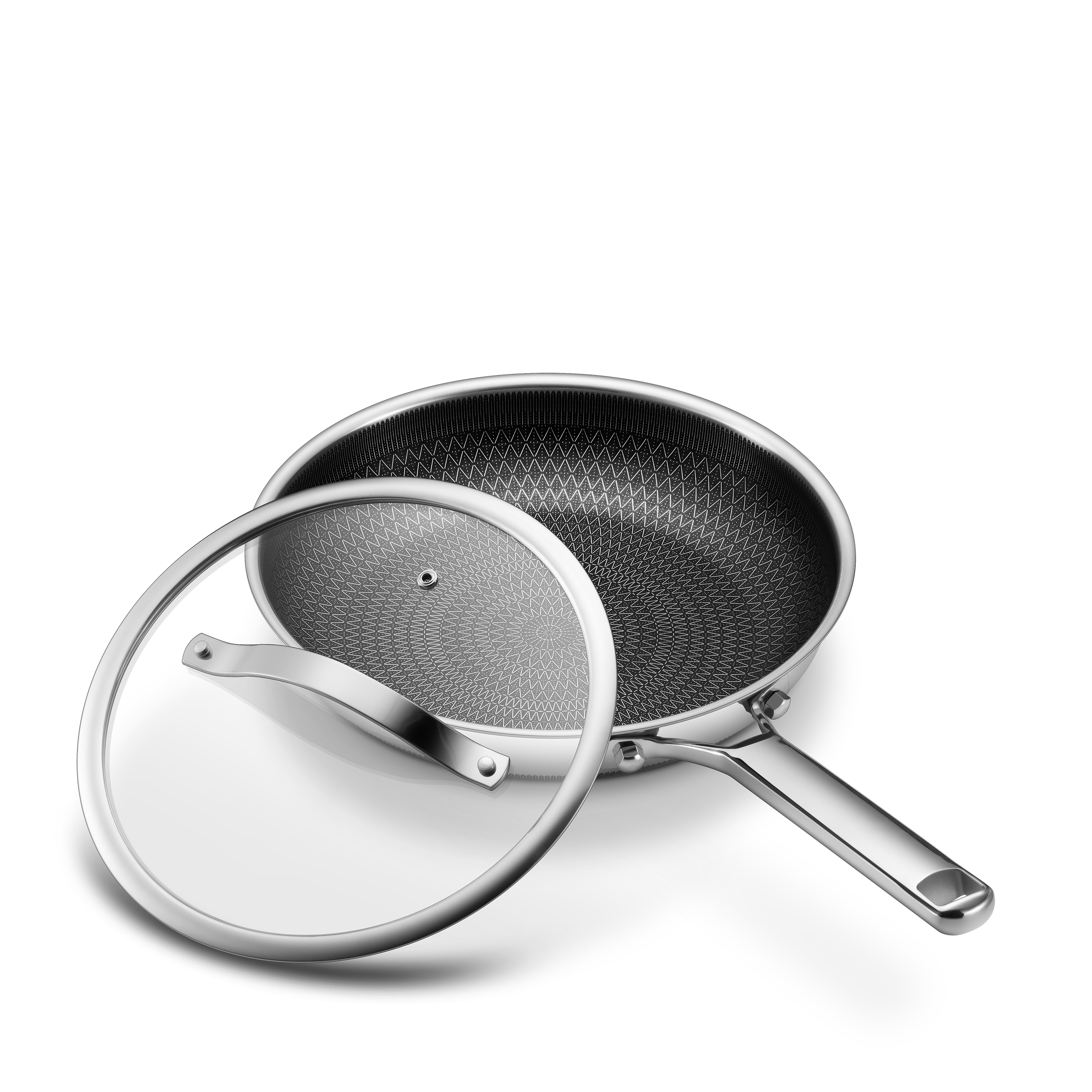 stainless steel nonstick cooking pan set kitchen