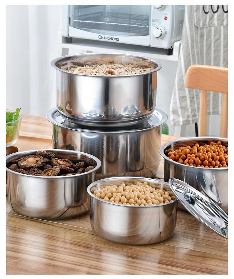 Stainless Steel Stock Pot Set Detail View 8