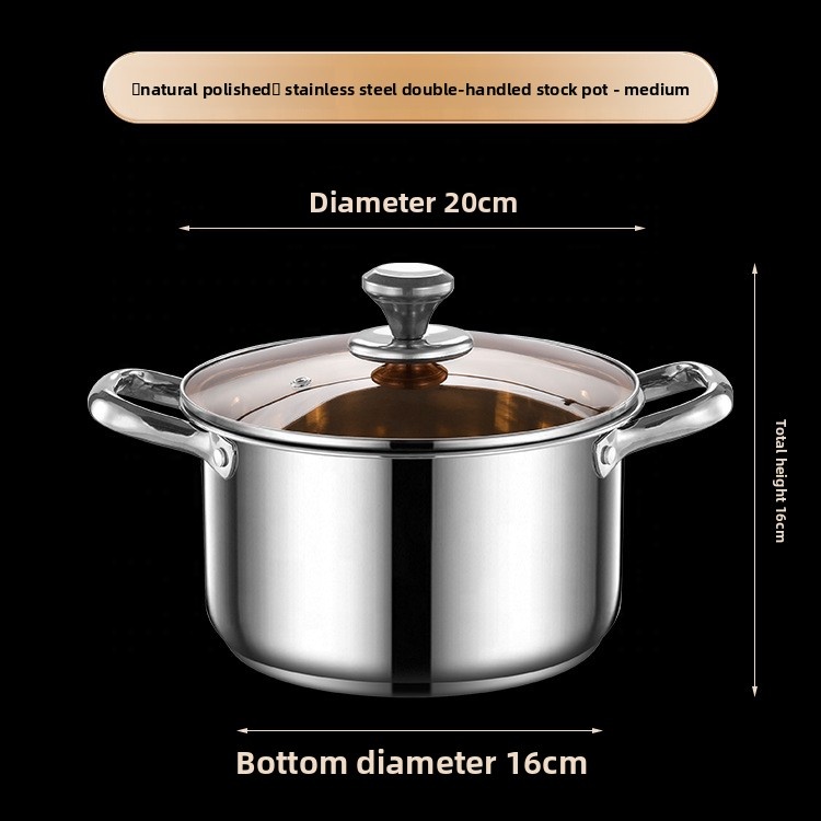 AiMW Professional Electric Stainless Steel Three-Piece Cookware Set with Induction Compatibility for Cooking