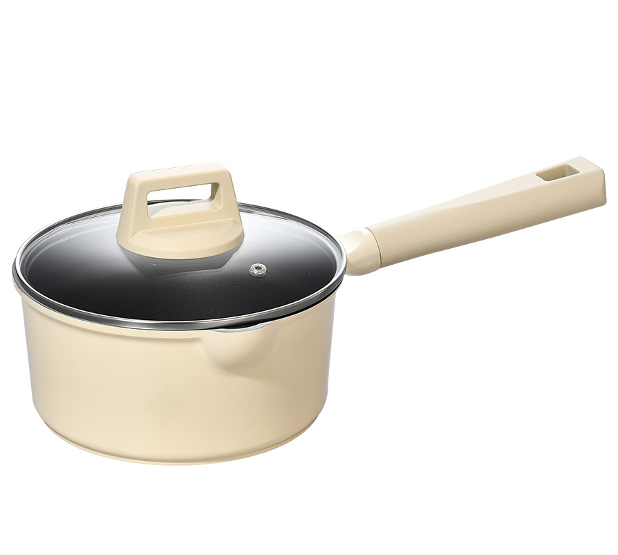 Kitchen 2 Quart Ceramic Saucepan for All Stoves No PTFE